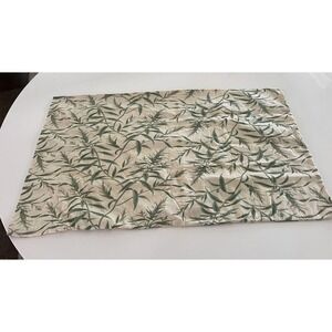 RALPH‎ LAUREN BEDDING - 1 STANDARD PILLOW SHAMS - DESERT PLAINS PERENNIAL GREEN